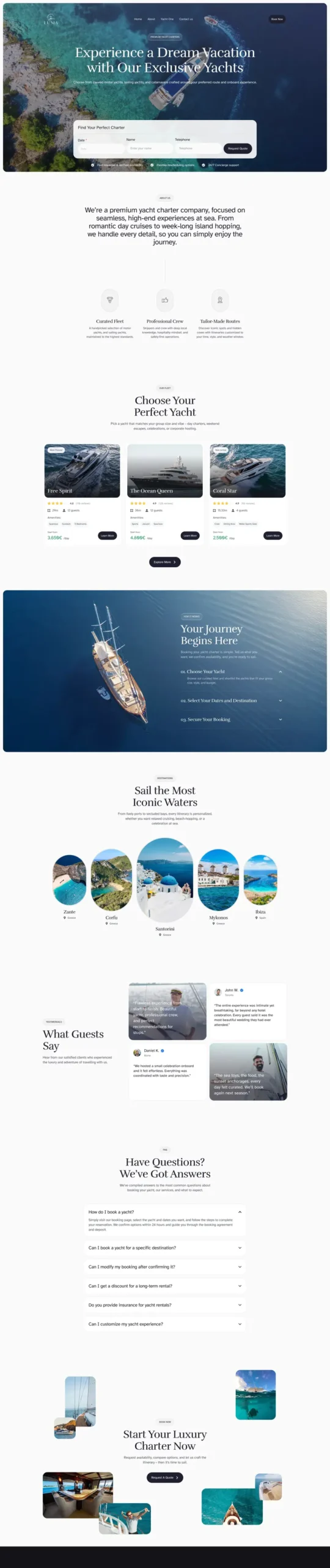 yachting website
